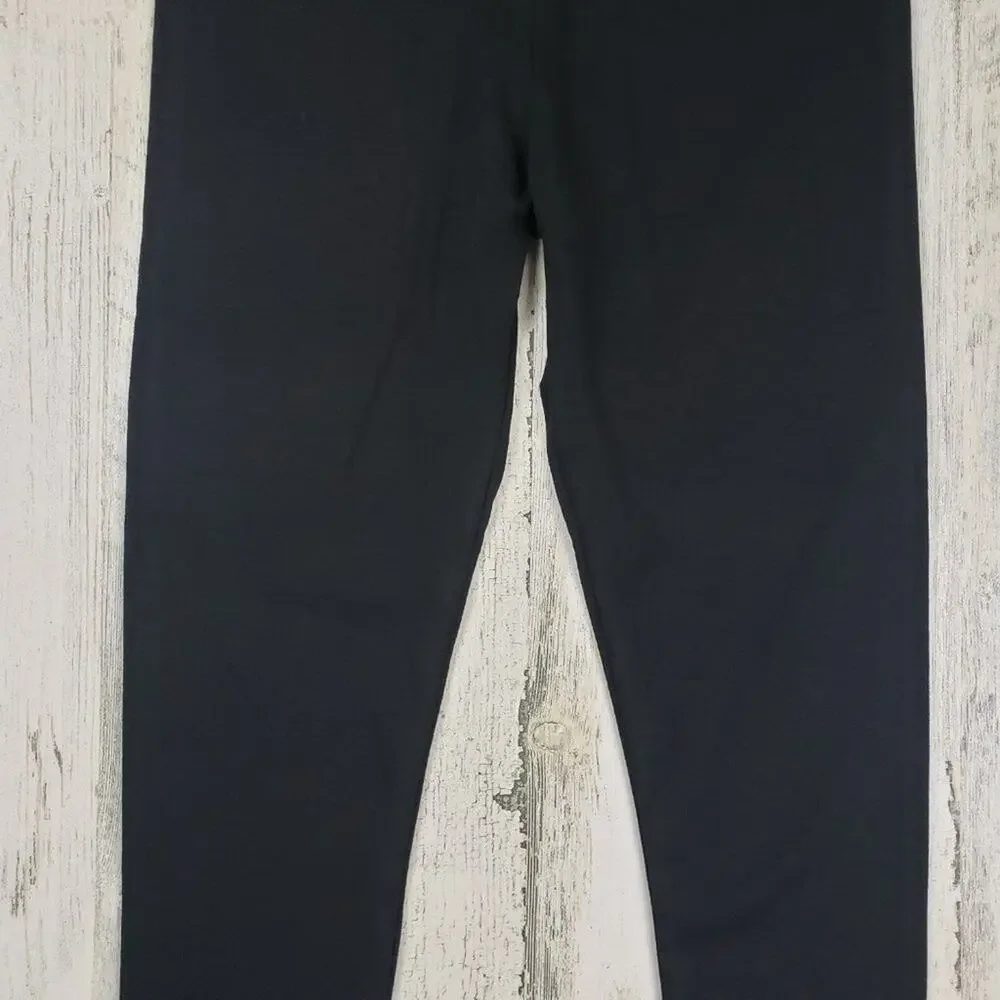 NWT Sunfrog Solid Black Full Length Leggings Women's Size Small